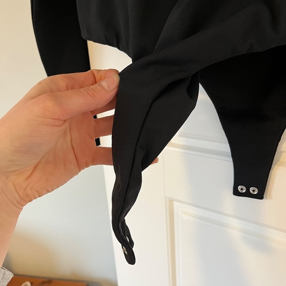 NWT Simons "Twik" Crew Neck Nylon Bodysuit - Picture 7 of 7